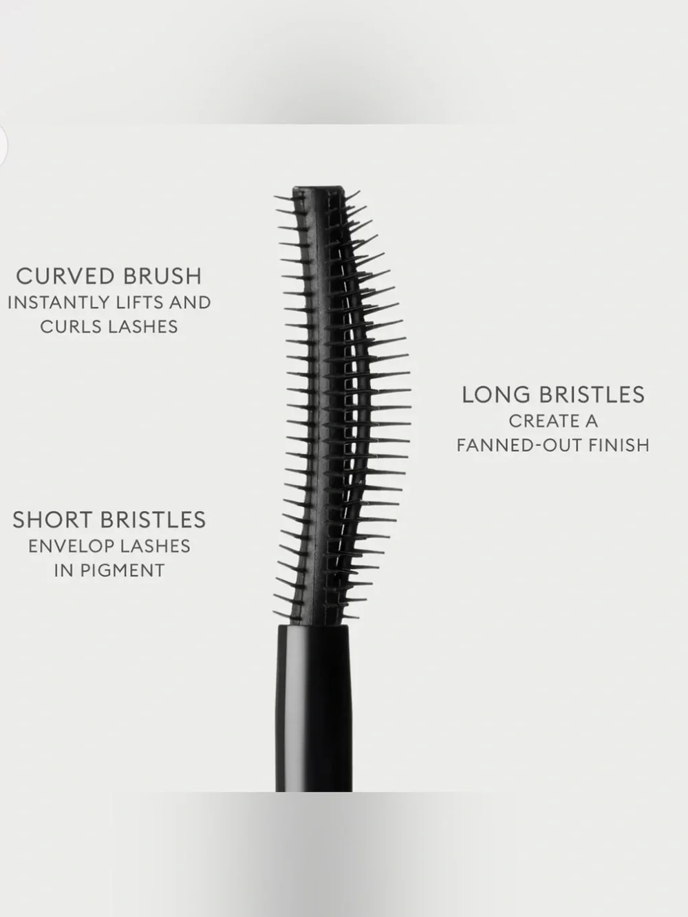 Rose Inc Ultra-Black Lash Lift Serum Mascara Black, 10.7 ml NWT